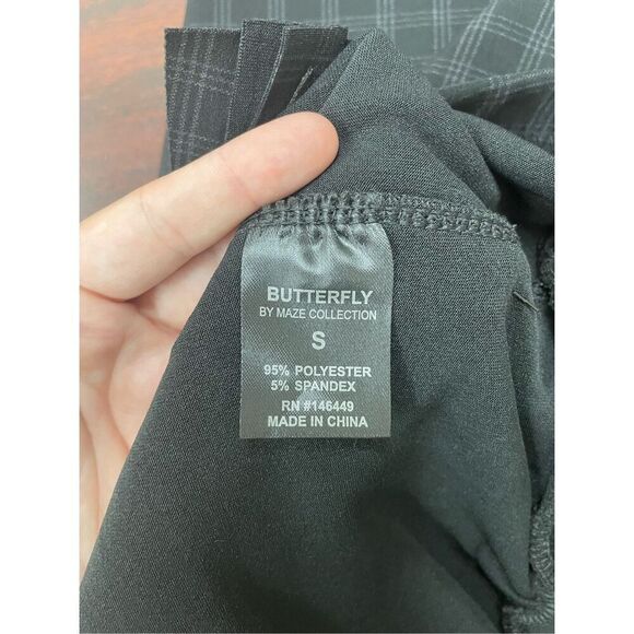 NWT Butterfly by Maze Collection Levanta Cola Scuba Slimming Pants Size Small - Picture 6 of 10